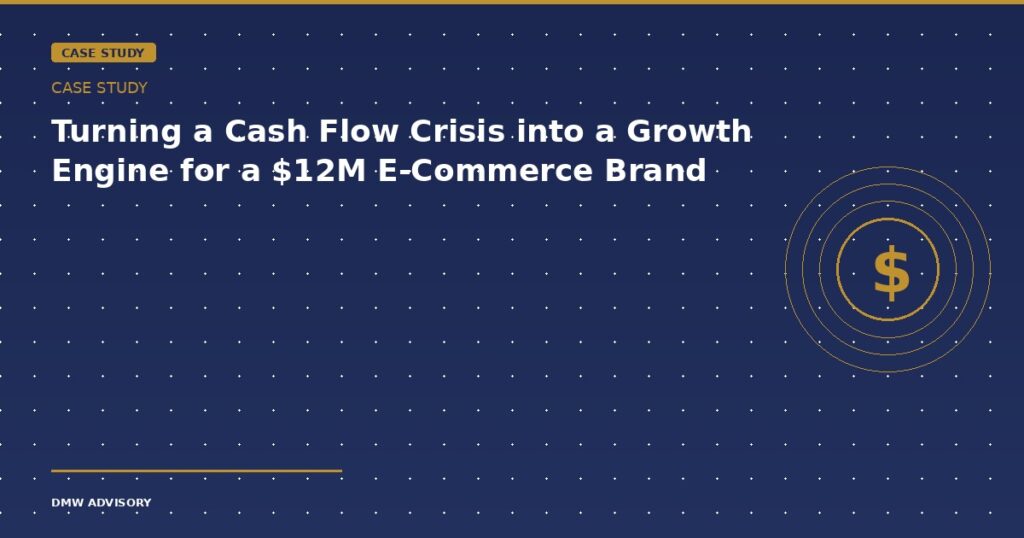 Turning a cash flow crisis into a growth engine for a $12M eCommerce brand