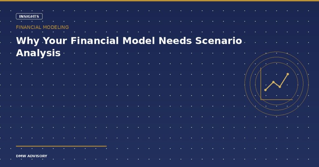 Financial model scenario analysis