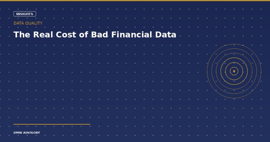 Real cost of bad financial data