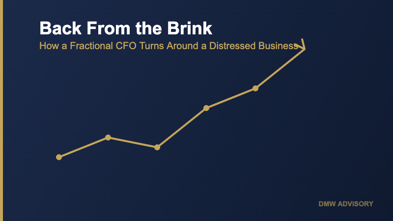 Fractional CFO turnaround for distressed companies